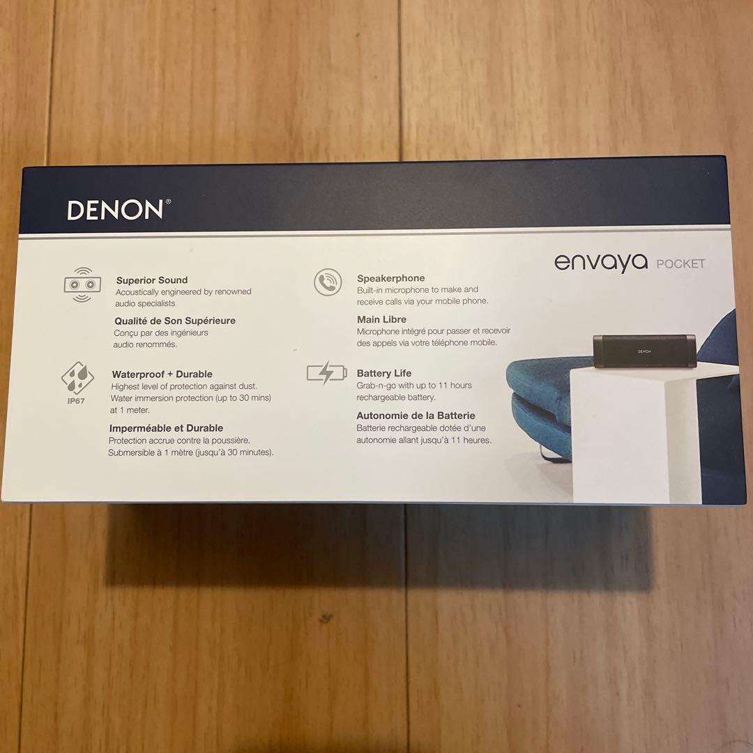 DENON envaya POCKET ポータブル防水スピーカー