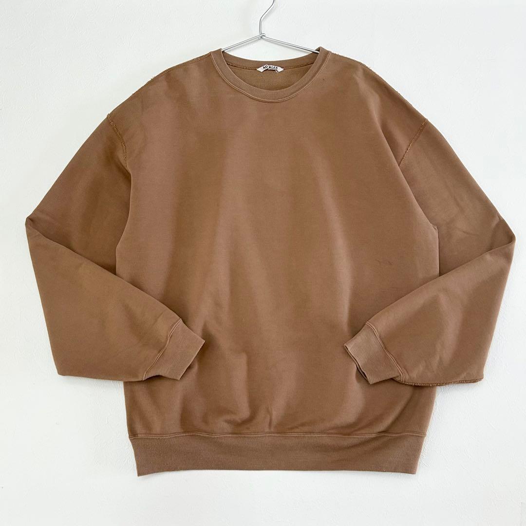 AURALEE スウェット A8AP01GU コットン 日本製 サイズ4