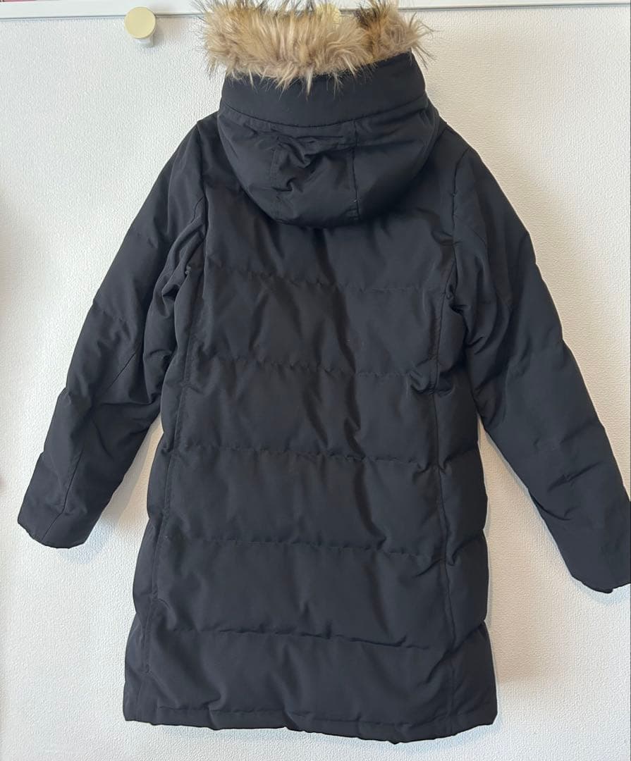 DANTONフード付きブラックダウンジャケット