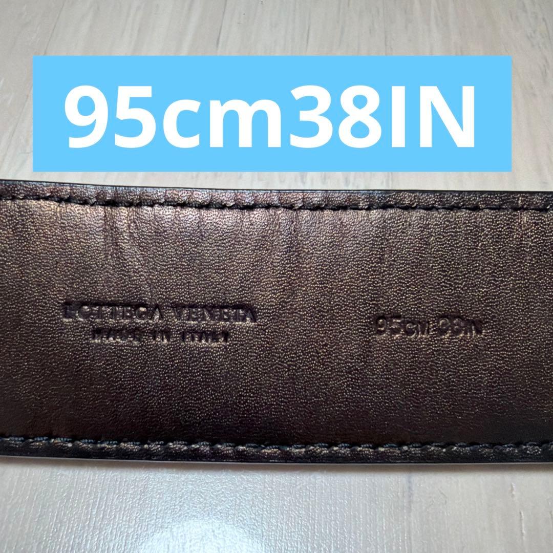 メンズ　ベルト　95cm38in ボッテガヴェネタ