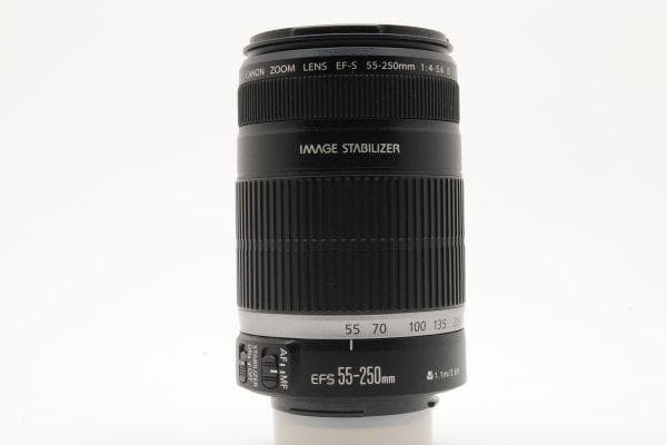 良品 Canon EF-S 55-250mm F4-5.6 IS AA3407