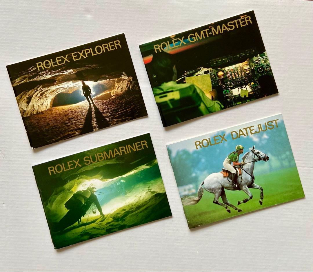 ROLEX 冊子x 4部　全1994年