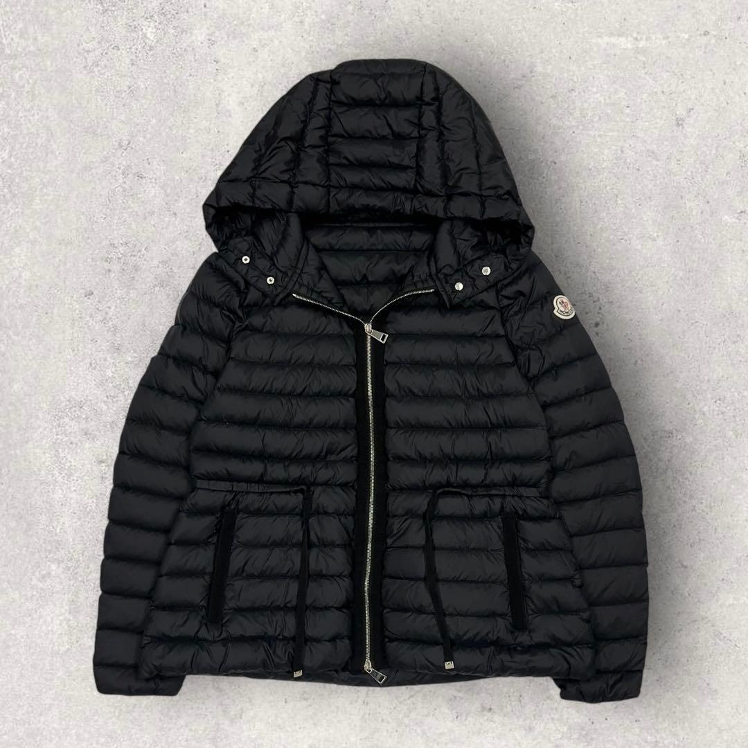 11907【美品・QR鑑定済み】モンクレール　RAIE ダウンジャケット　黒