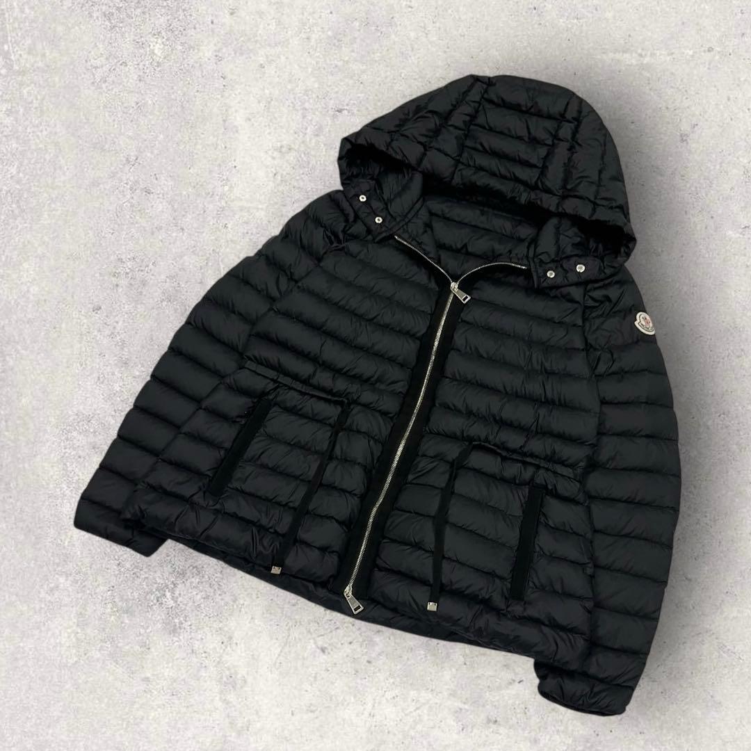 11907【美品・QR鑑定済み】モンクレール　RAIE ダウンジャケット　黒