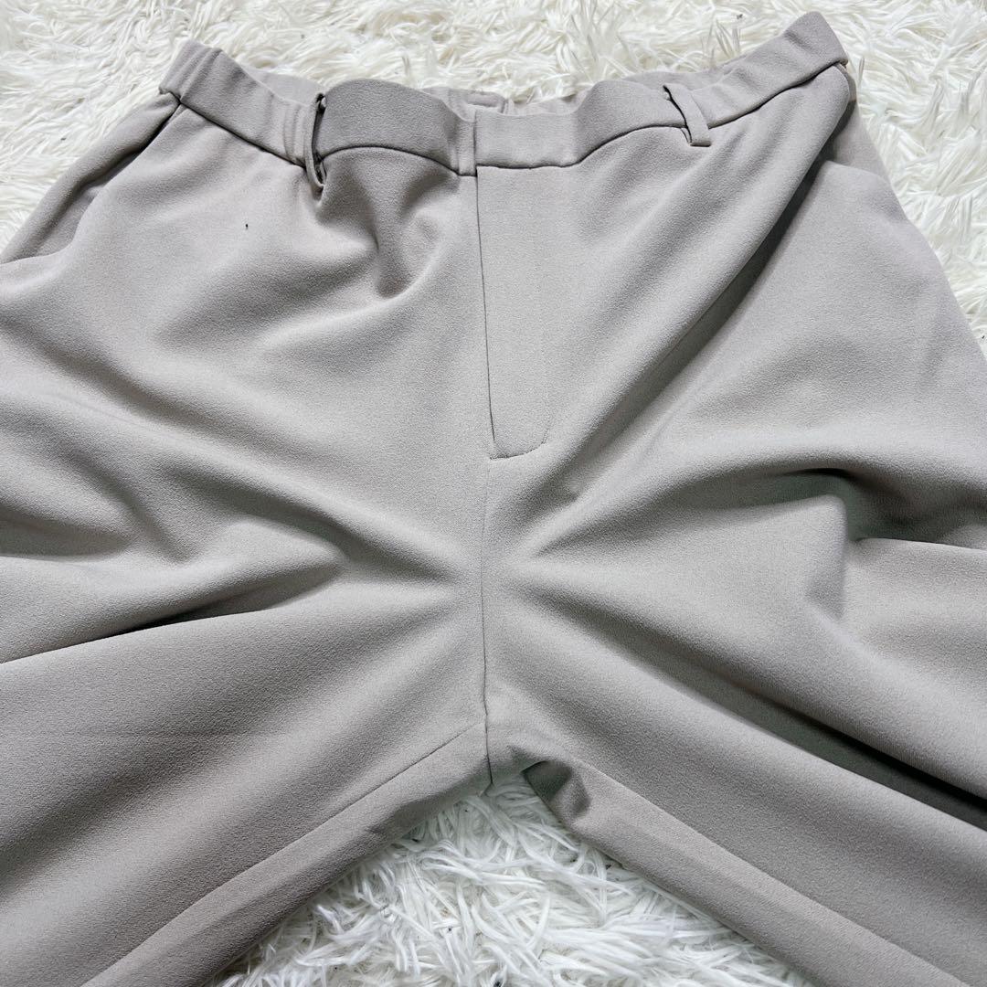 【新品未使用】Natural Basic パンツスーツ ベージュ LL