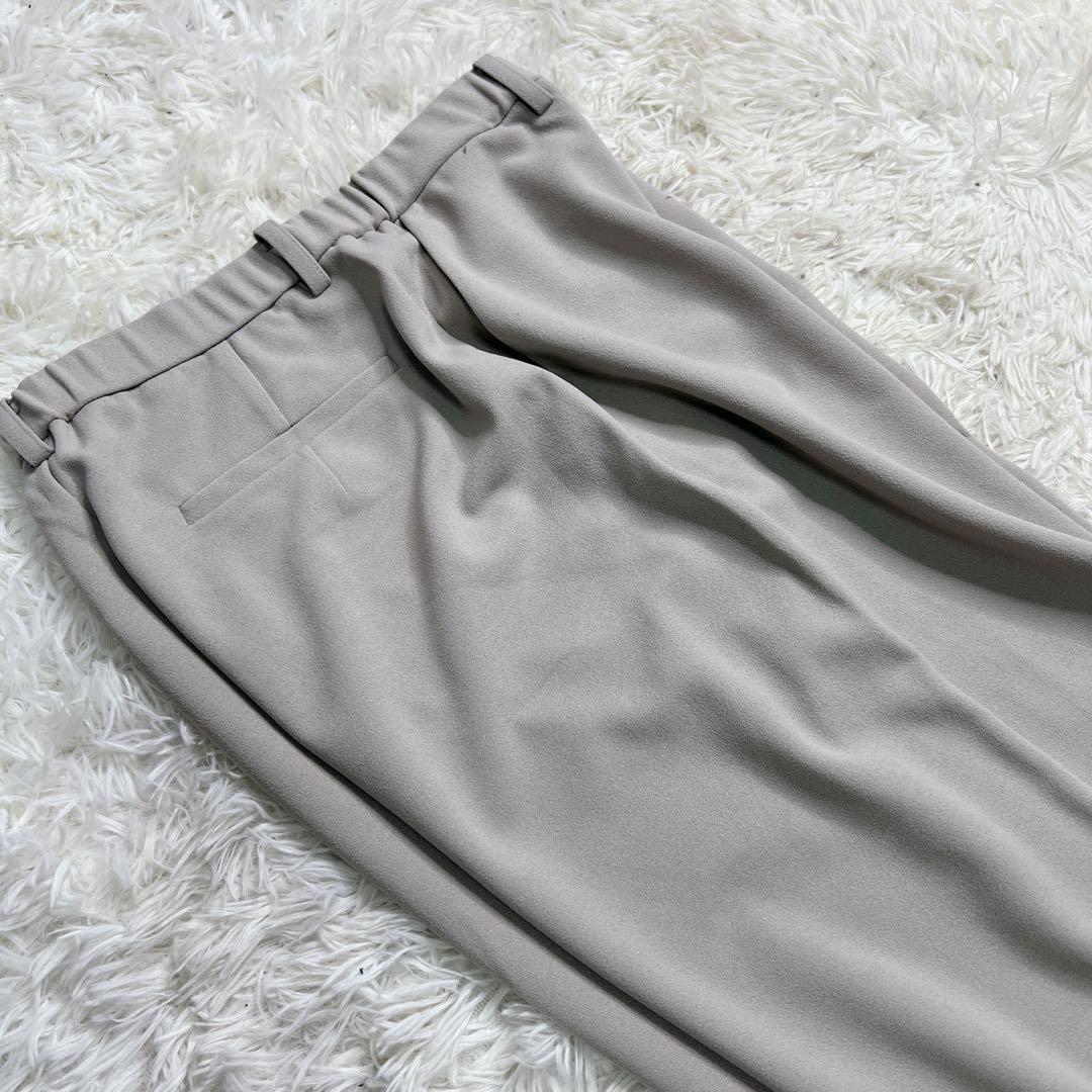 【新品未使用】Natural Basic パンツスーツ ベージュ LL