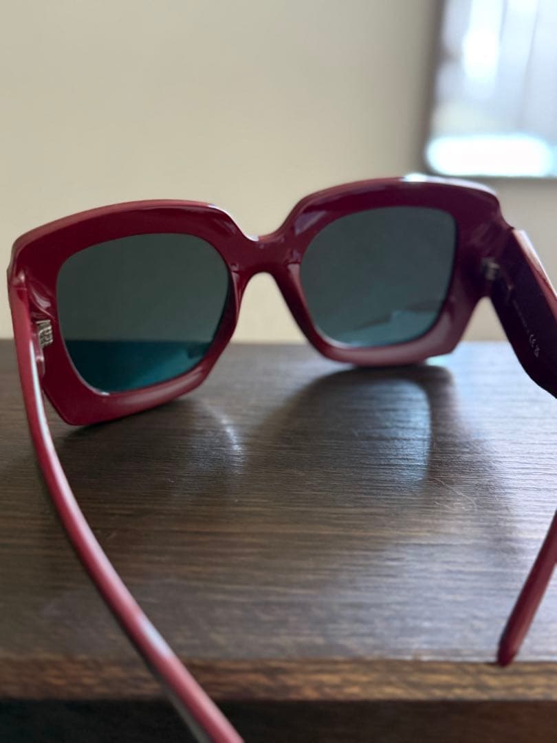 CHANEL サングラス 赤/青