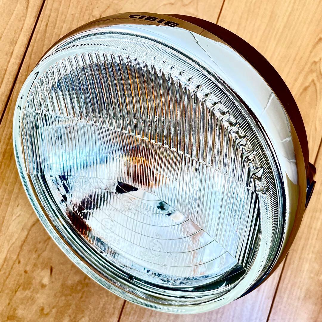 キティ！当時物 シビエ 凹み ヘッドライト CIBIE 極美品 マーシャル