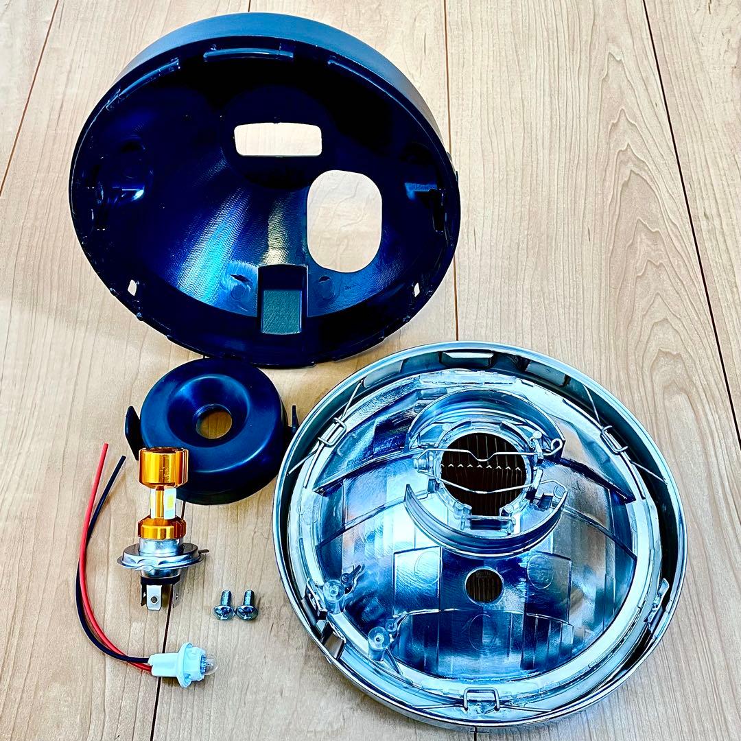 キティ！当時物 シビエ 凹み ヘッドライト CIBIE 極美品 マーシャル