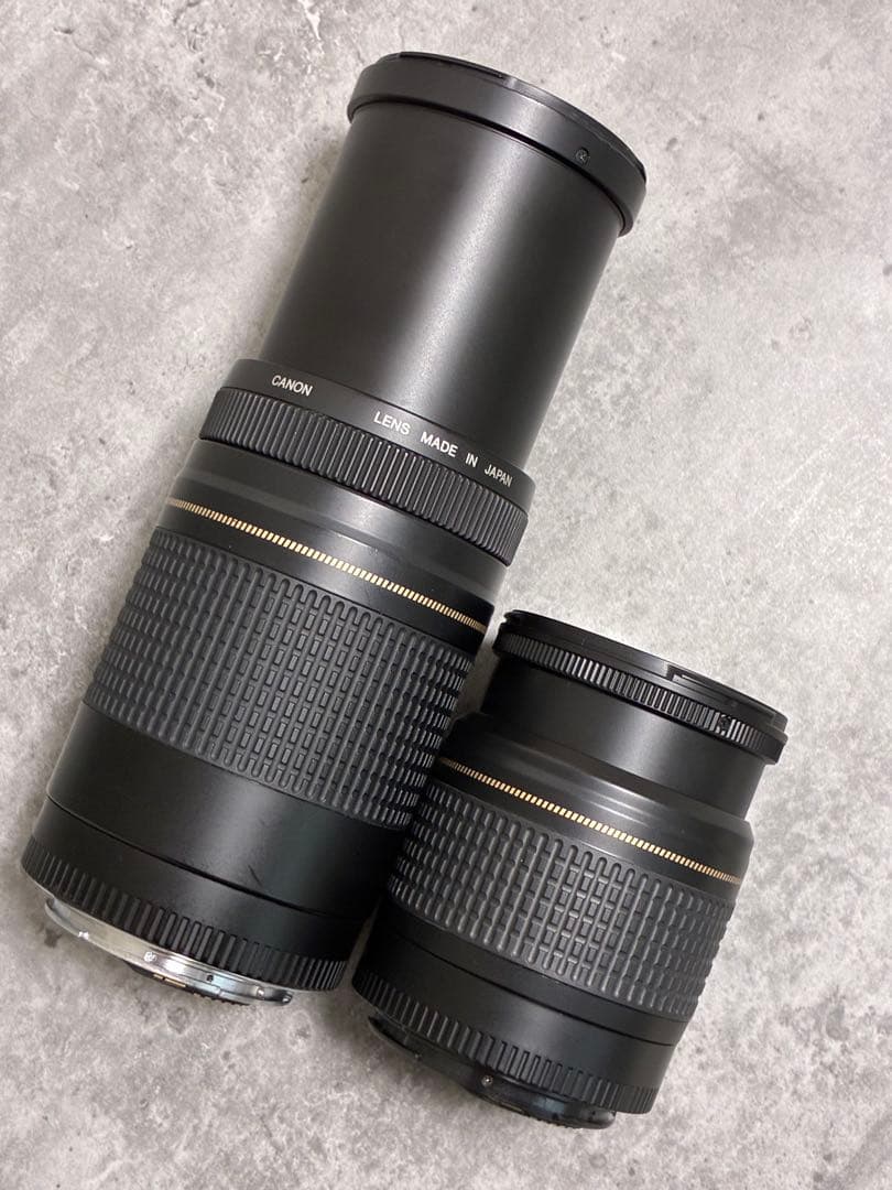 ⭐️美品⭐️キャノン Canon EF75-300, 28-80mm ダブルレンズ