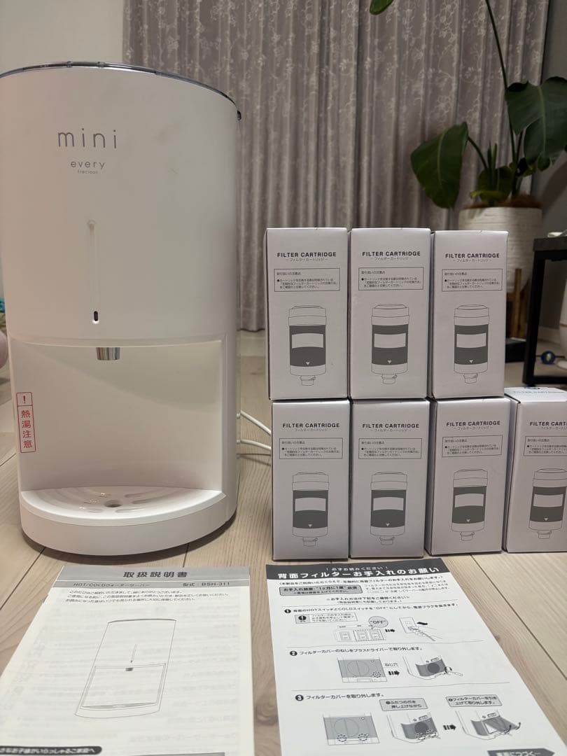 エブリィフレシャスmini　新品フィルター7本付き&説明書付き