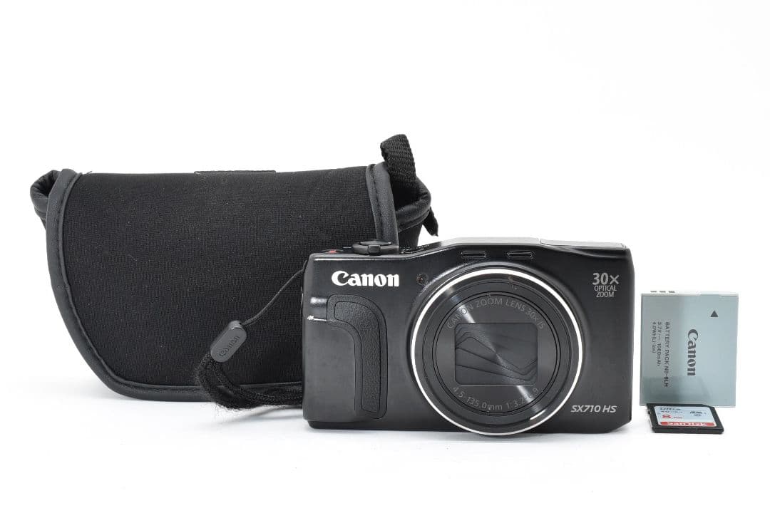 極美品CanonキヤノンPowerShot SX710HS 　デジカメ動作確認済