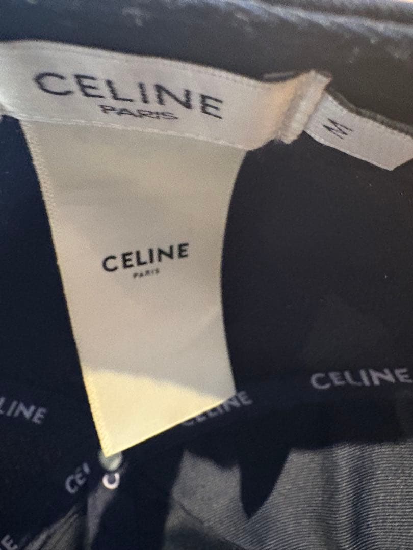 CELINE ネイビーキャップ【週末限定安値】