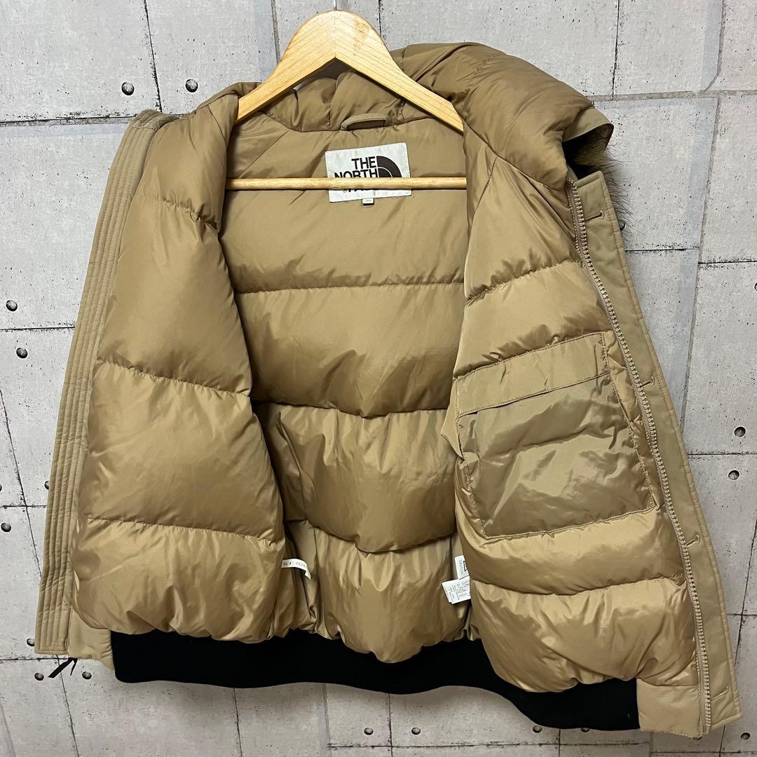 【海外限定】【ホワイトレーベル】ノースフェイス　ダウンジャケット　レディースM