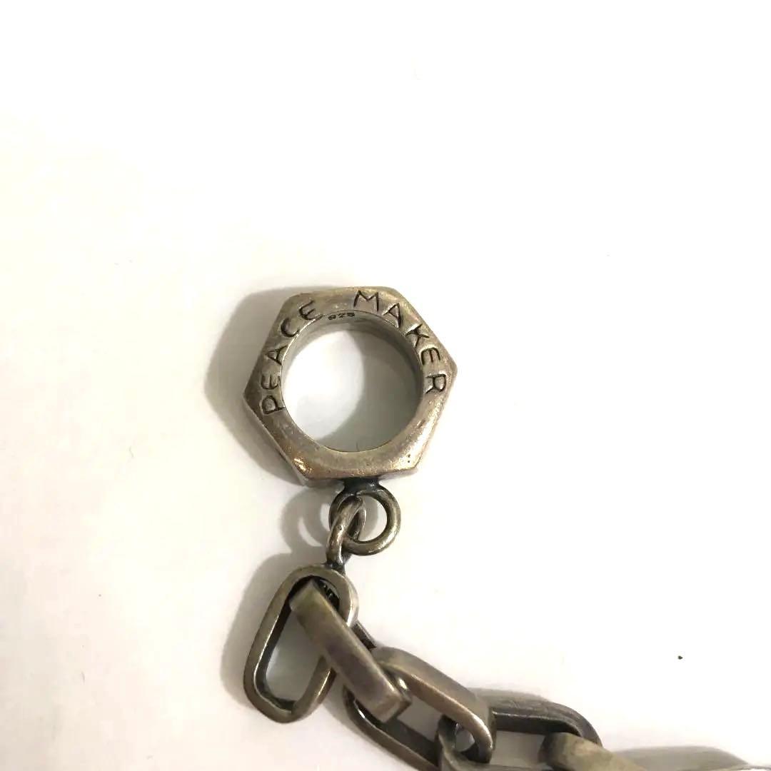 ブレスレット PEACE MAKER ピースメーカー シルバー925 約21㎝