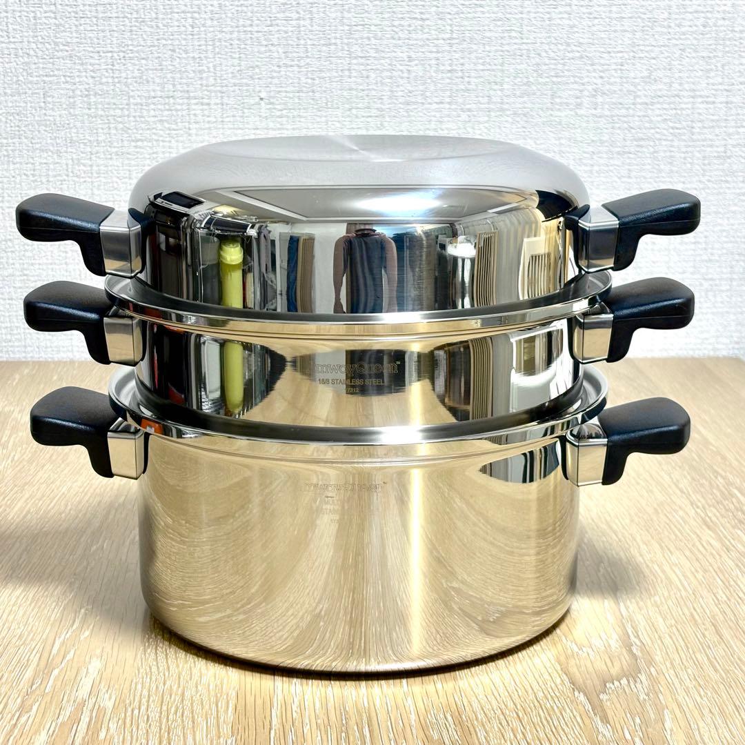 【超美品】アムウェイクィーン6L シチューパンセット