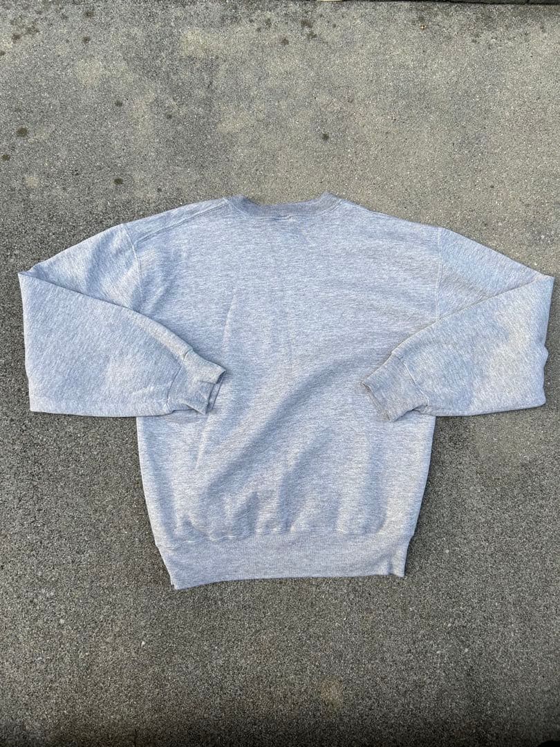 90s Russell 前V USA製スウェットグレー　ヴィンテージ　無地