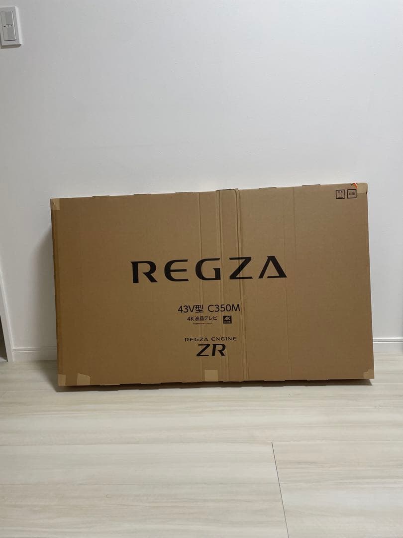 REGZA 43V型C350M 4K液晶テレビ
