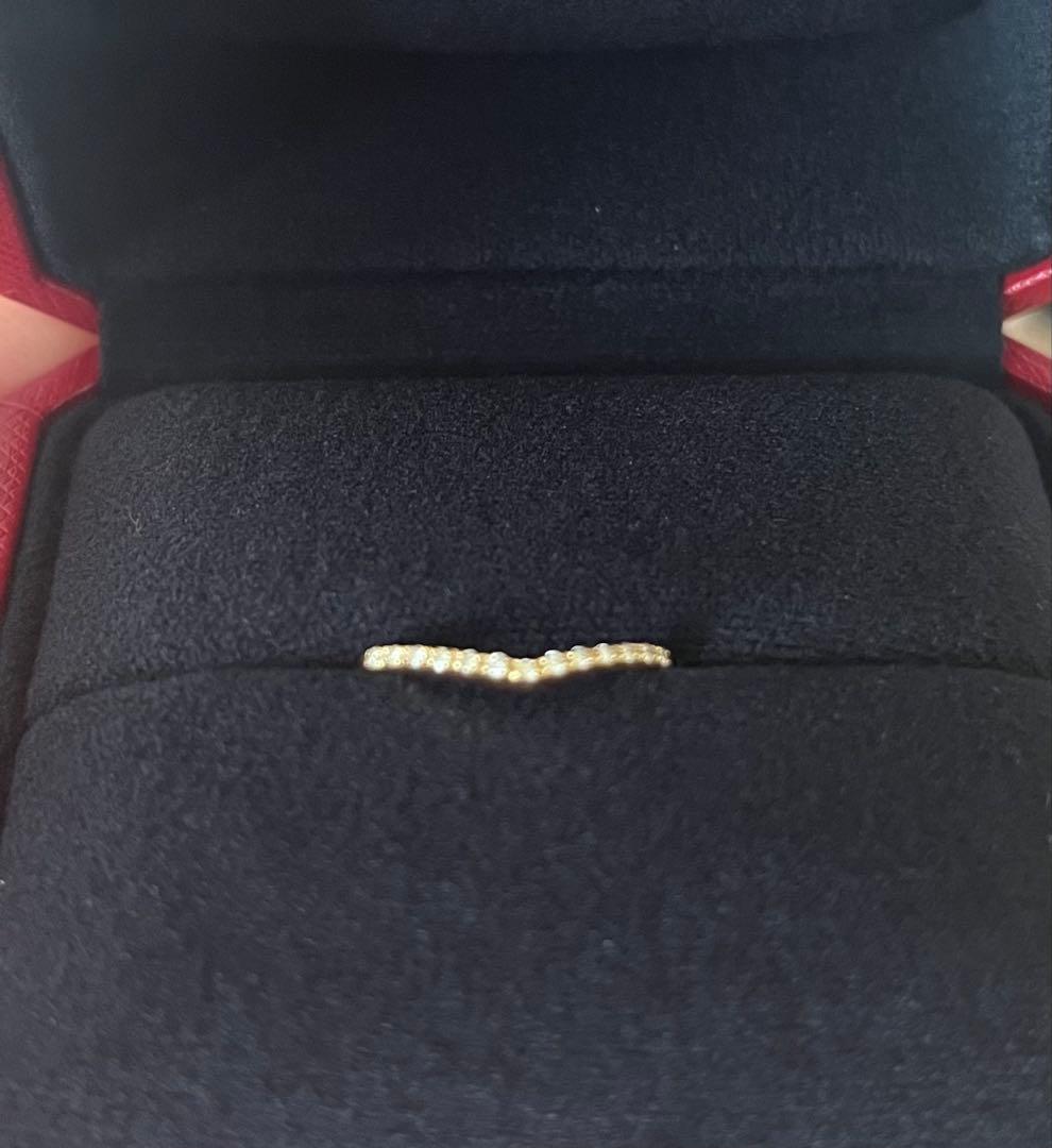 アガット agete ダイヤモンドリング　K18