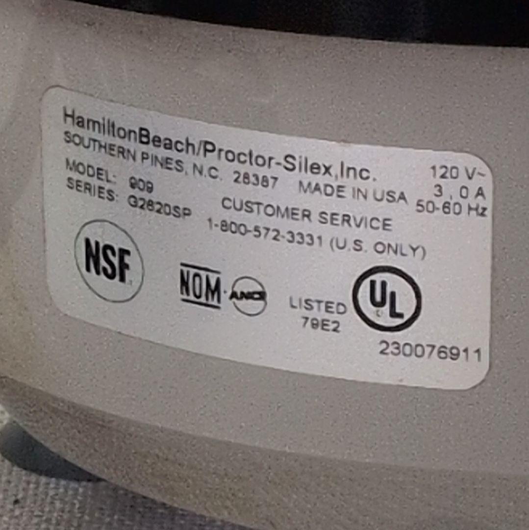 ハミルトンビーチ ブレンダー【909】中古品 動作確認済