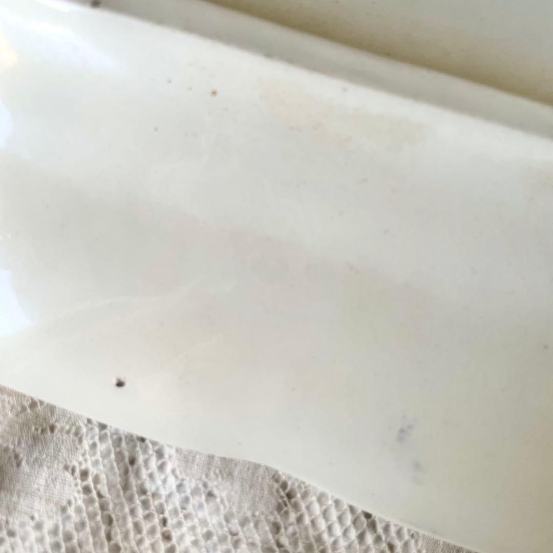 【希少レア】サルグミンヌ ラヴァリエール広告スクエアプレートフランスアンティーク