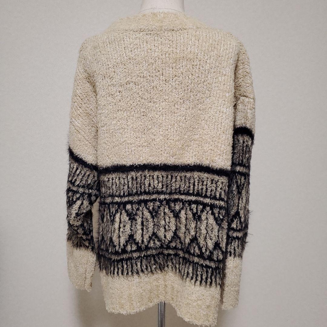 ク*ー様 BEARDSLEY(ビアズリー)ビッグフェアアイル柄プルオーバー