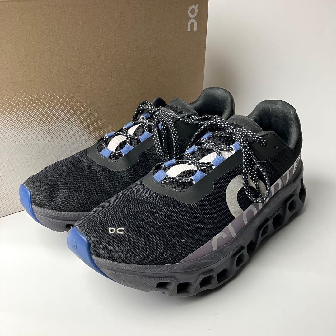 【良品】on CLOUDMONSTER マグネットシャーク　厚底スニーカー8.5