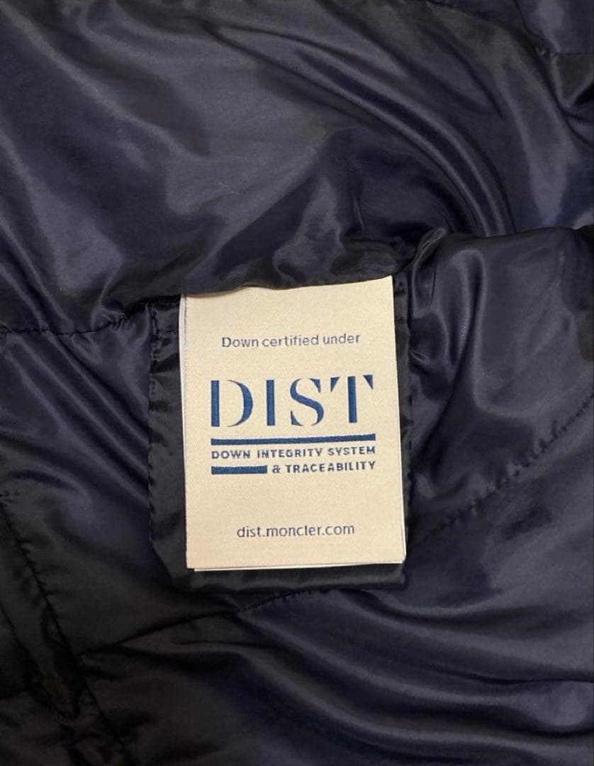 【新品本物】サイズ3 モンクレール エルミファー ネイビー ダウンD655⑥