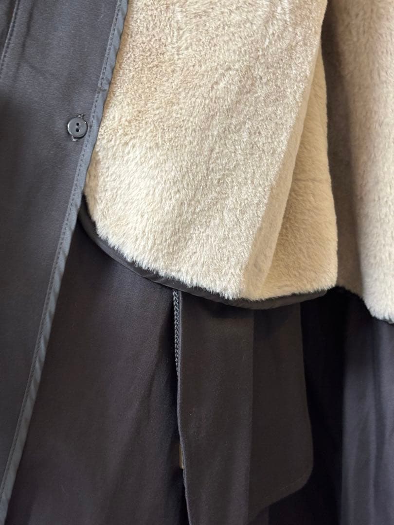 新品★ロペピクニック★撥水・花粉ガード/ライナー付きモッズコート★40