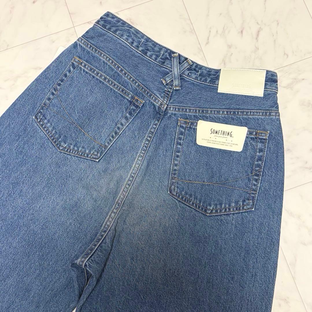 新品 FASHIRU SOMETHING baggy fit Jeans デニム