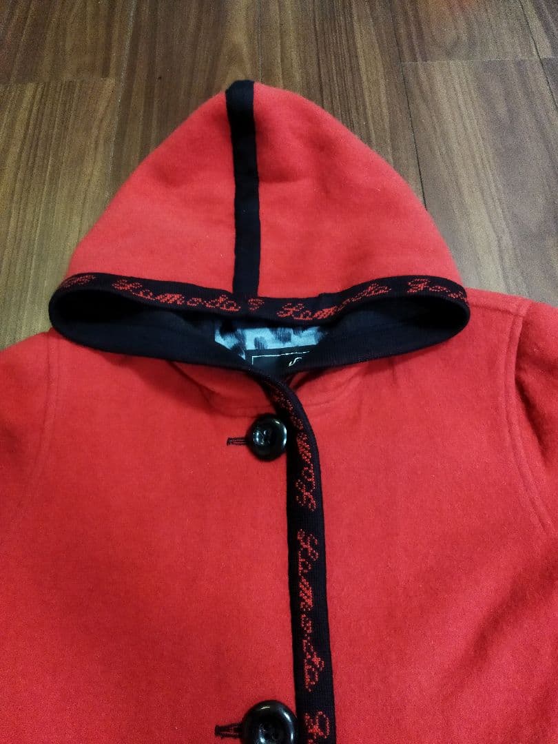 希少♪伊太利屋 イタリヤ GK 赤 豪華 ニットコート 15号 日本製