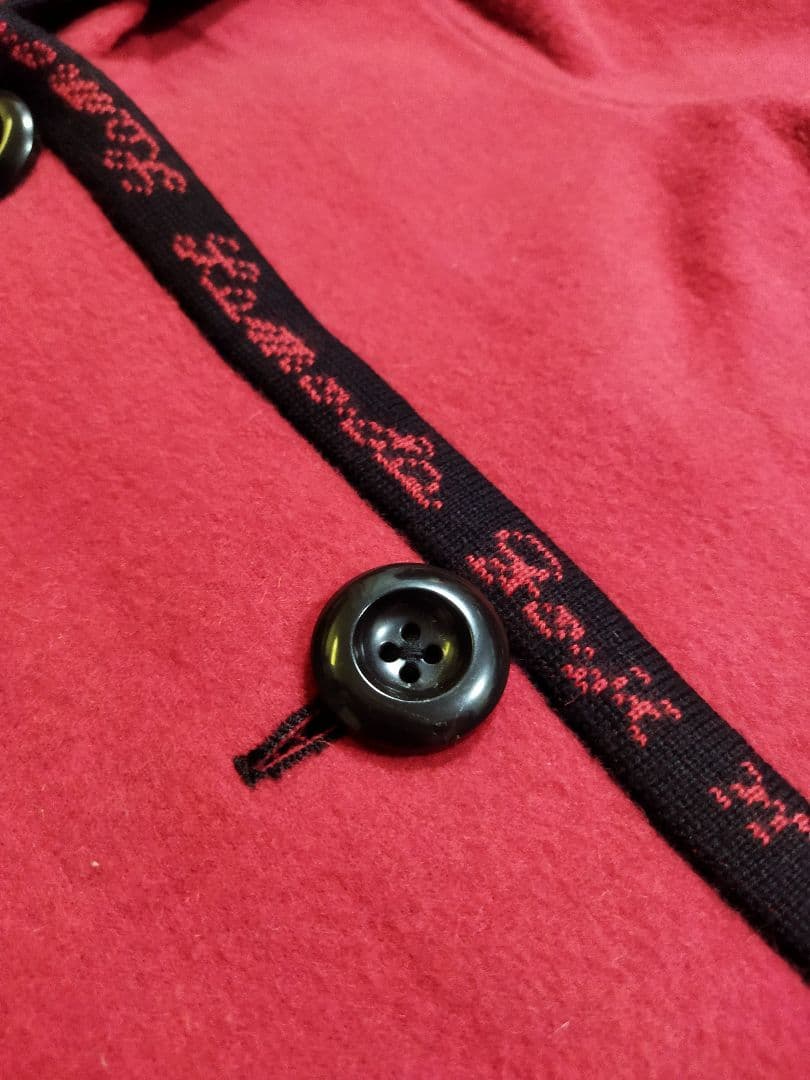 希少♪伊太利屋 イタリヤ GK 赤 豪華 ニットコート 15号 日本製