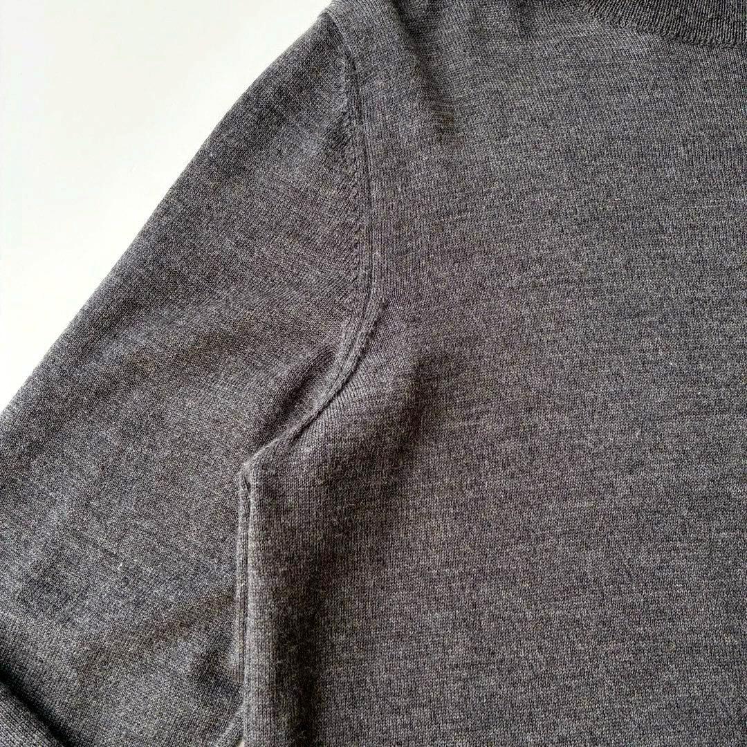 イタリア製 ZANONE 12G ハイゲージ タートルネック セーター 48