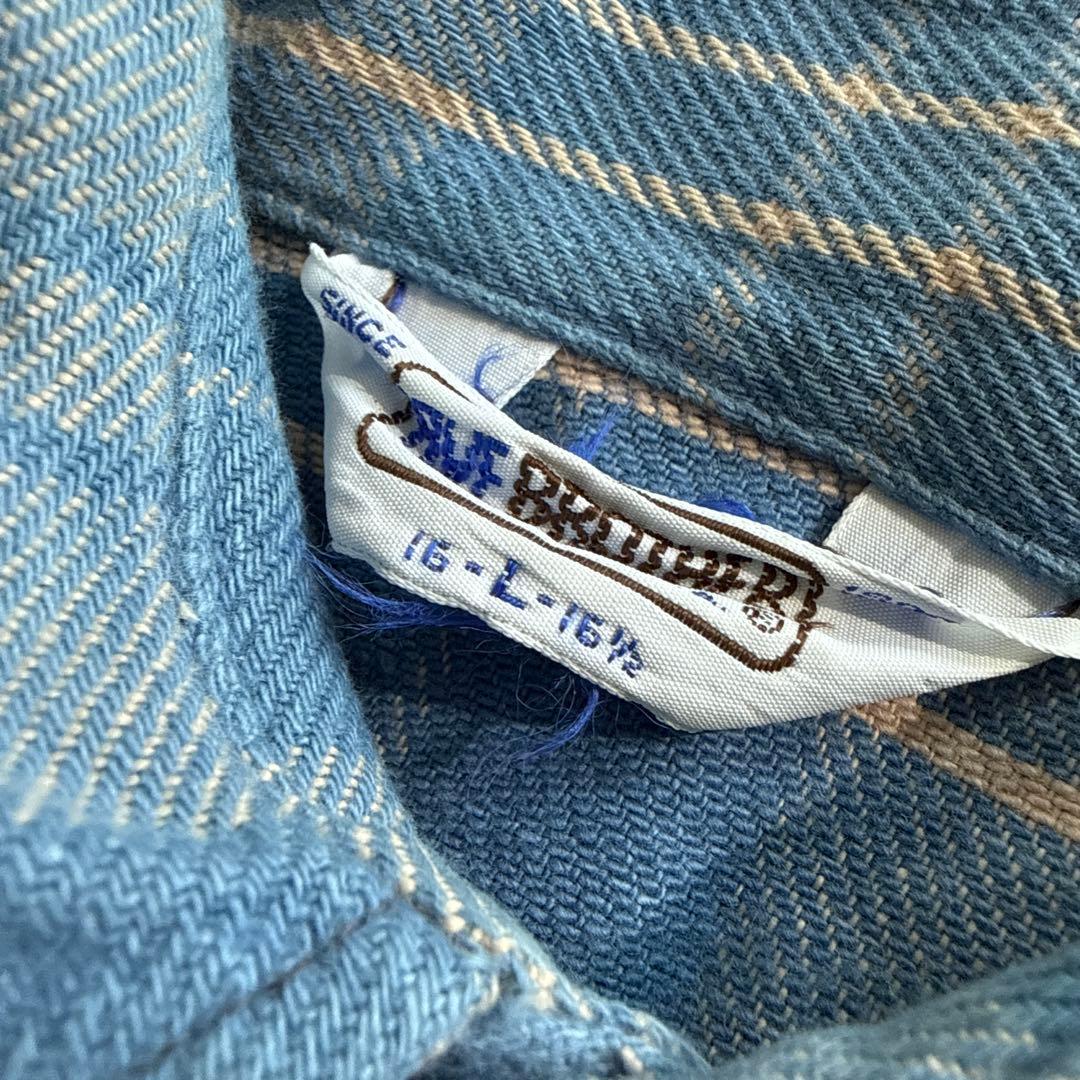 トップス FIVE BROTHER 16-L-16 1/2 MADE IN USA