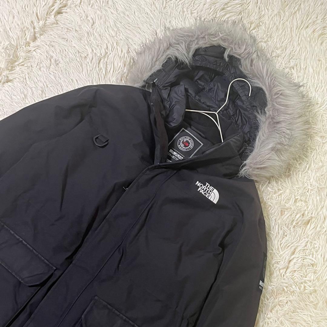 美品 ノースフェイス マクマードダウンジャケット ホワイトレーベル グースダウン