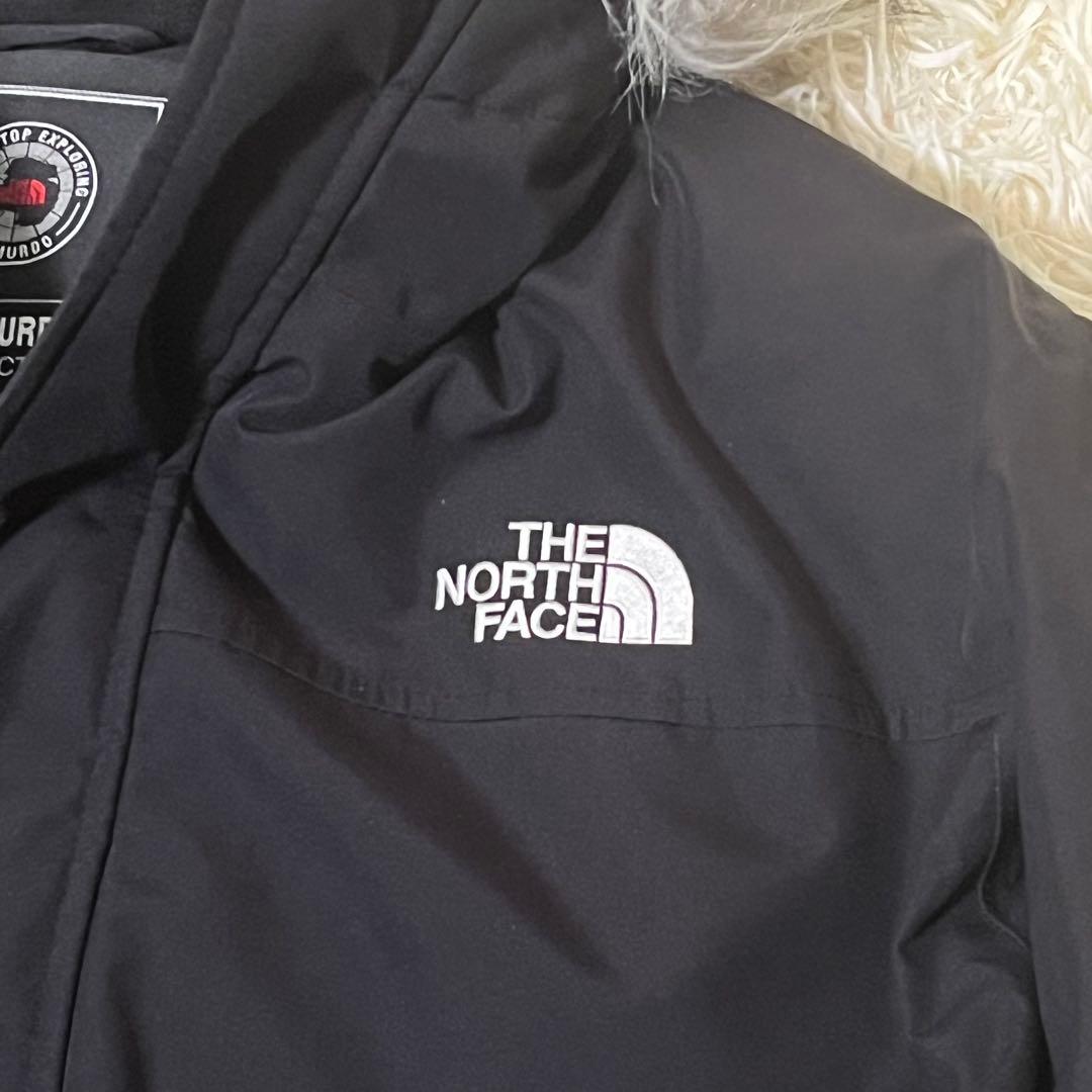 美品 ノースフェイス マクマードダウンジャケット ホワイトレーベル グースダウン