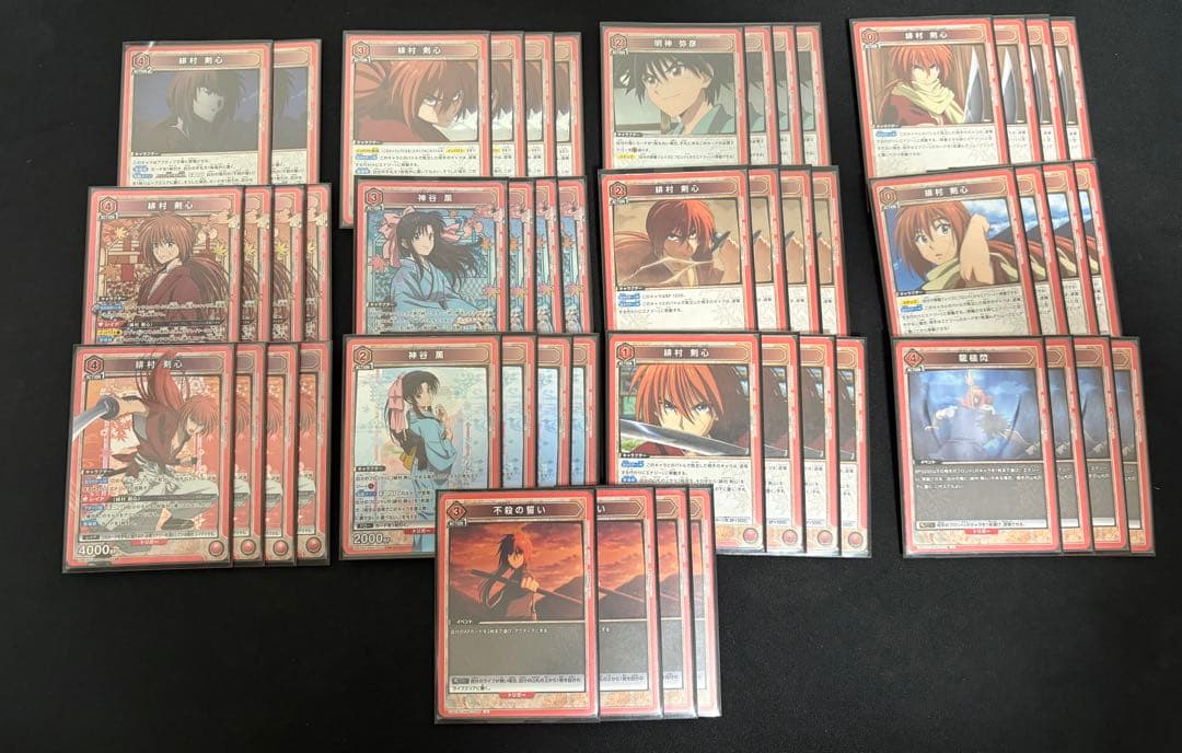 ユニオンアリーナ　緋村剣心　るろうに剣心　デッキ　デッキパーツ