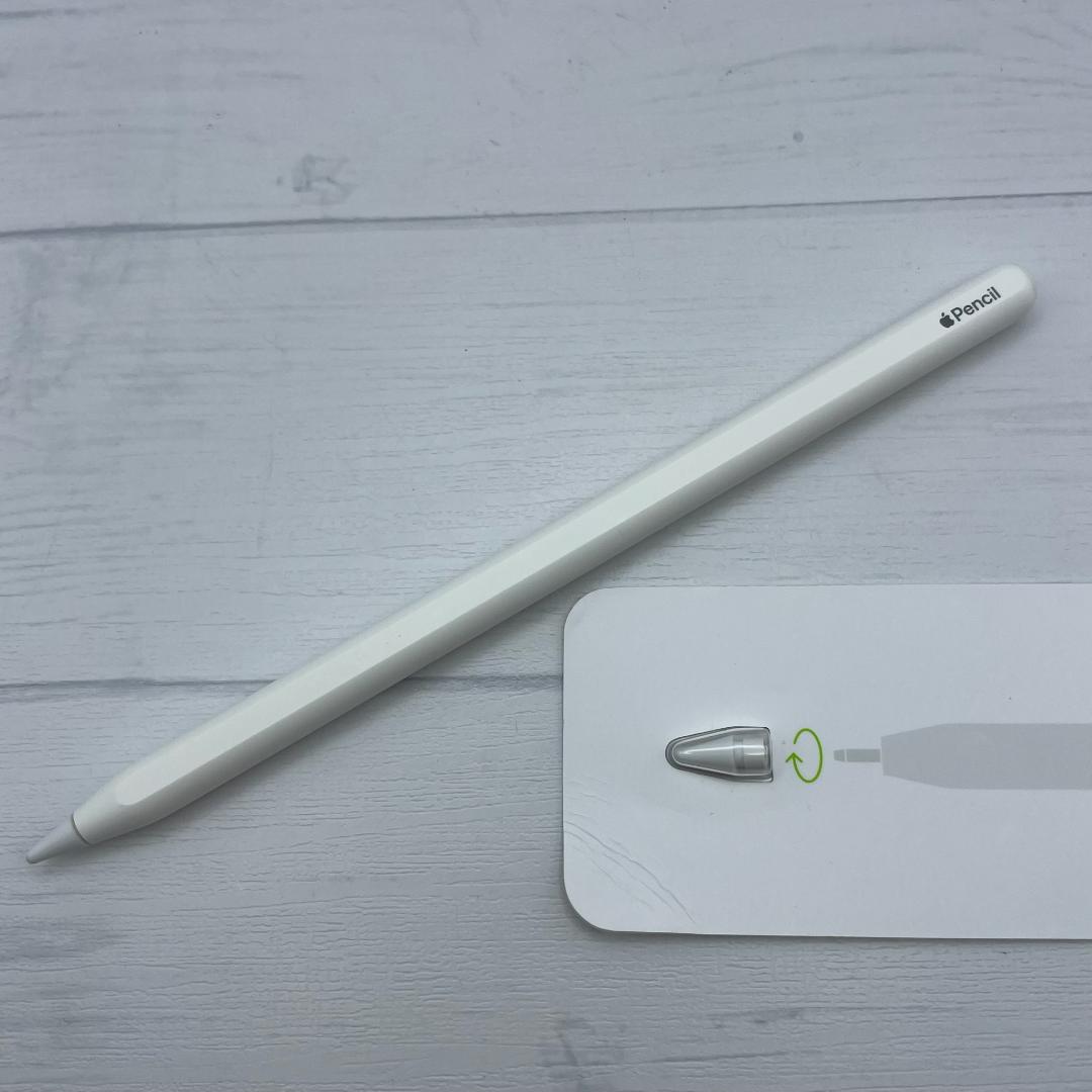 動作確認済み！【美品】Apple Pencil 第2世代＋替え芯セット