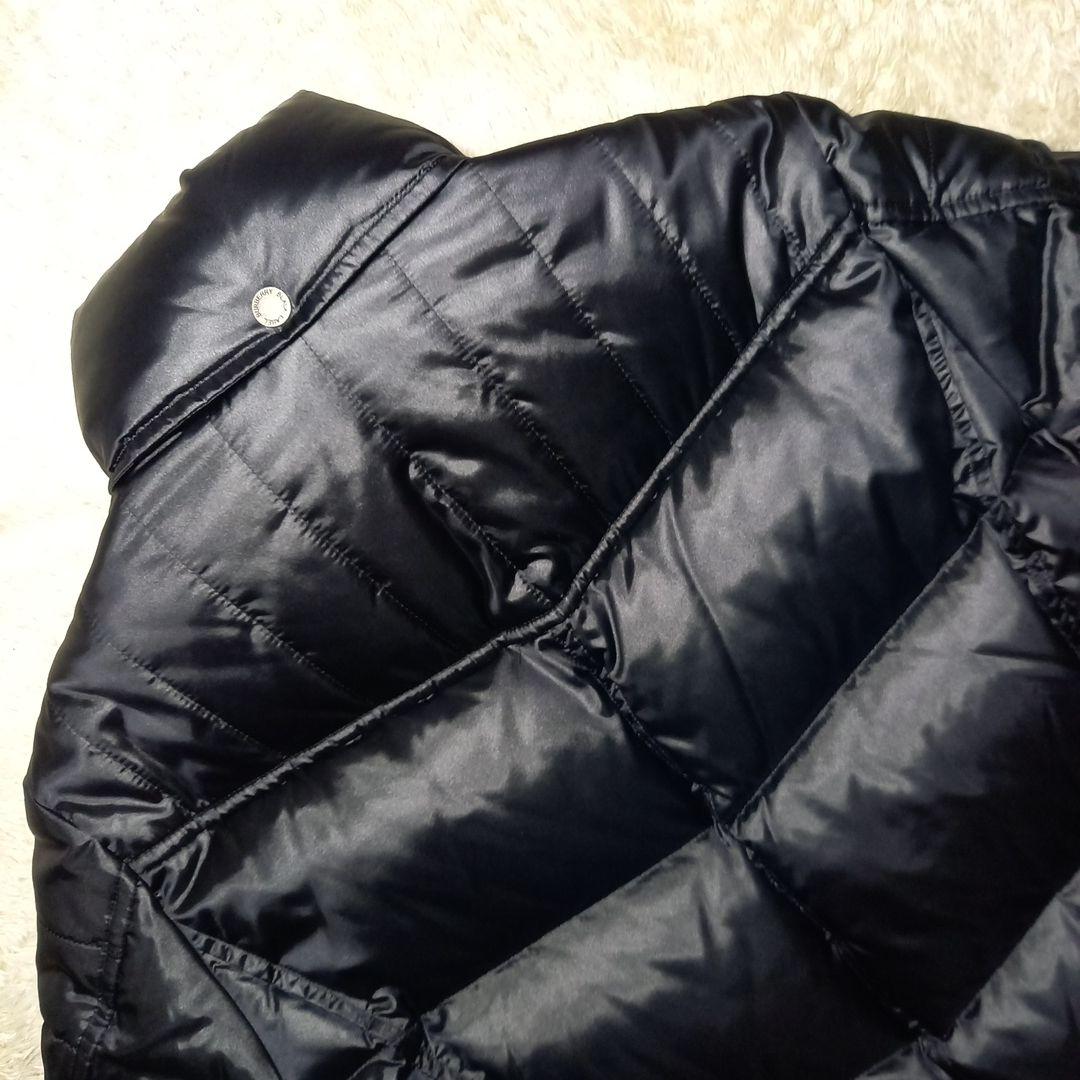 バーバリー　ブラックレーベル　ライダース　ダウンジャケット　サイズM　ホースロゴ