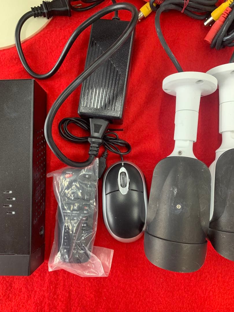 NSS 防犯カメラNSD3004AHD +ワイドモニタ+100万カメラ4台セット