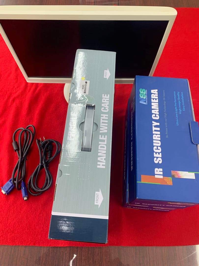 NSS 防犯カメラNSD3004AHD +ワイドモニタ+100万カメラ4台セット