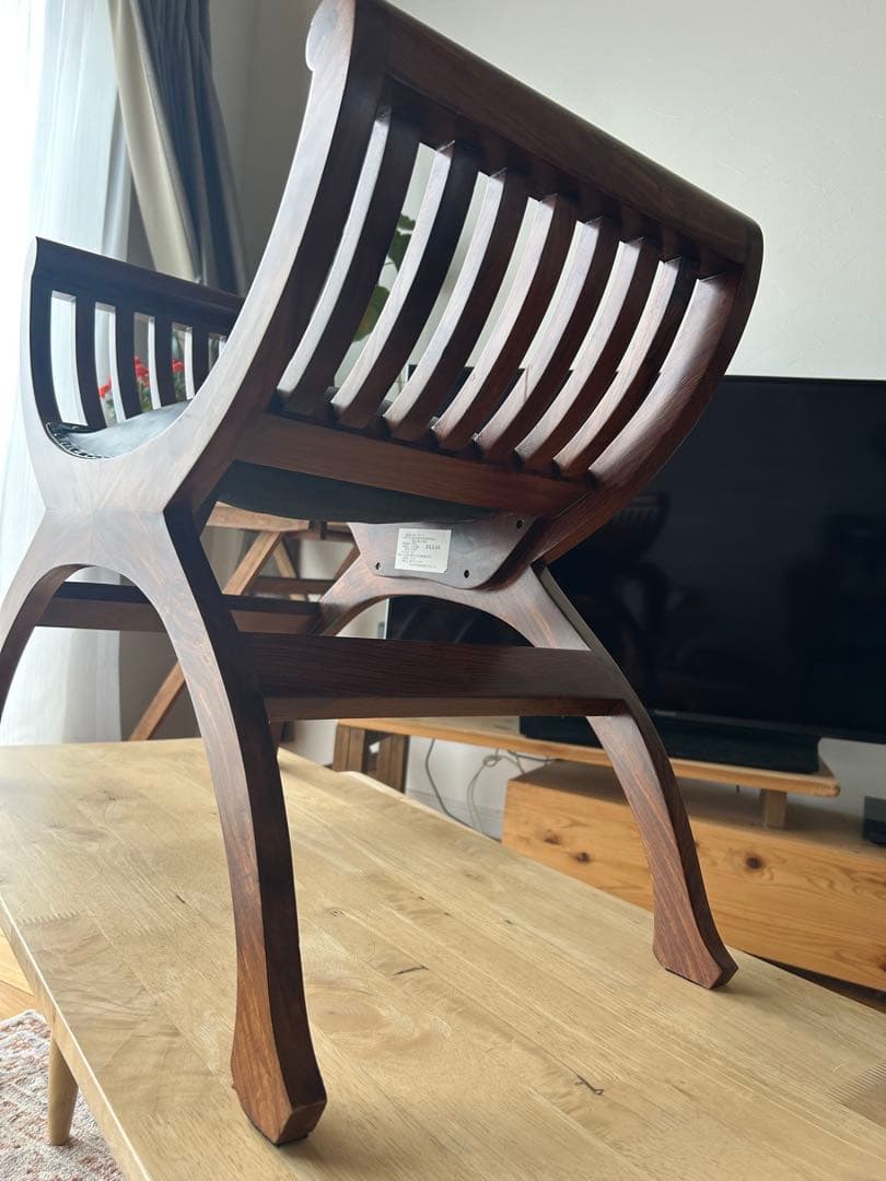 カルティニチェア アンティーク調 猫脚デザイン