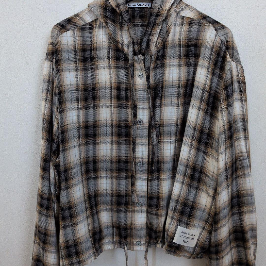 Acne Studios フード付きシャツ