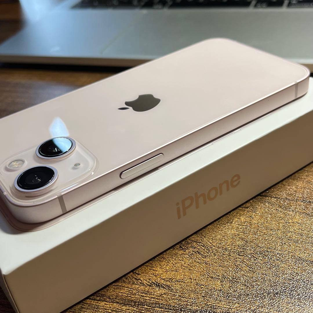 超美品　Iphone13mini 128gb simフリー　バッテリー100%