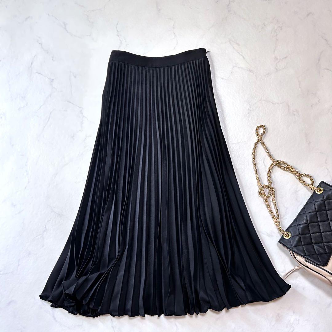 未使用級 現行タグ マッキントッシュロンドン プリーツスカート 40 セレモニー