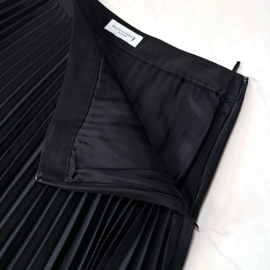 未使用級 現行タグ マッキントッシュロンドン プリーツスカート 40 セレモニー