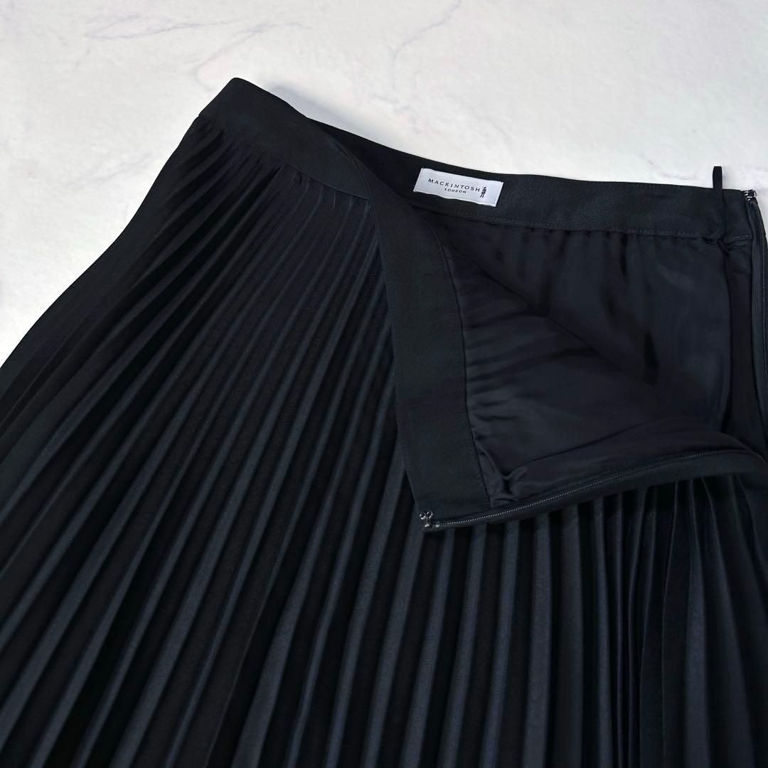 未使用級 現行タグ マッキントッシュロンドン プリーツスカート 40 セレモニー