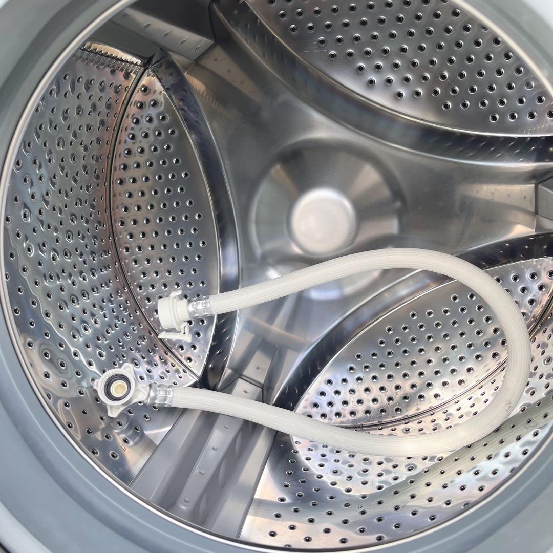 343取付無料！SHARP熱乾燥搭載！コンパクトサイズ高性能ドラム式洗濯機！