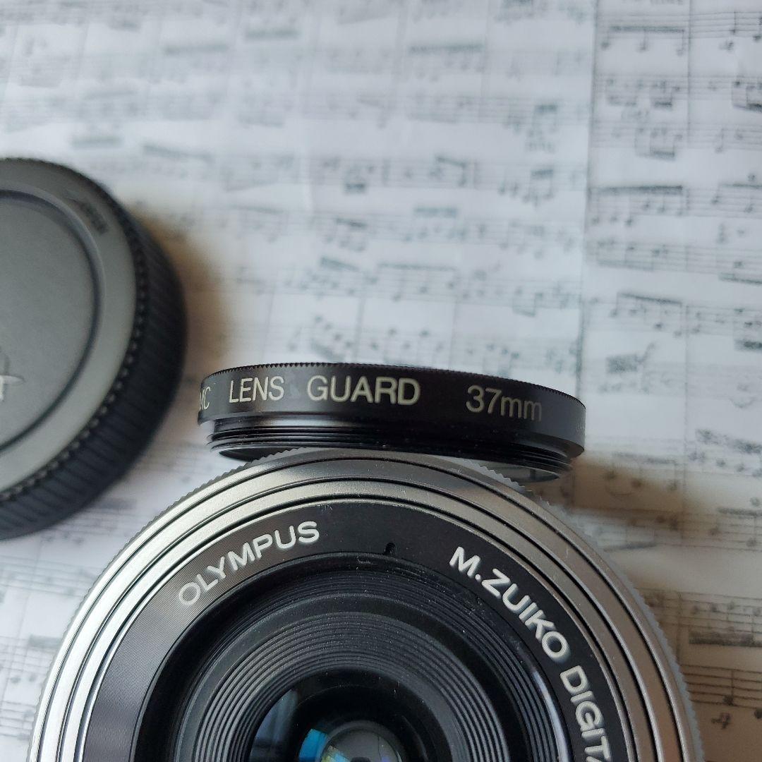 オリンパス　作動品 14-42mm パンケーキレンズ　フィルター付