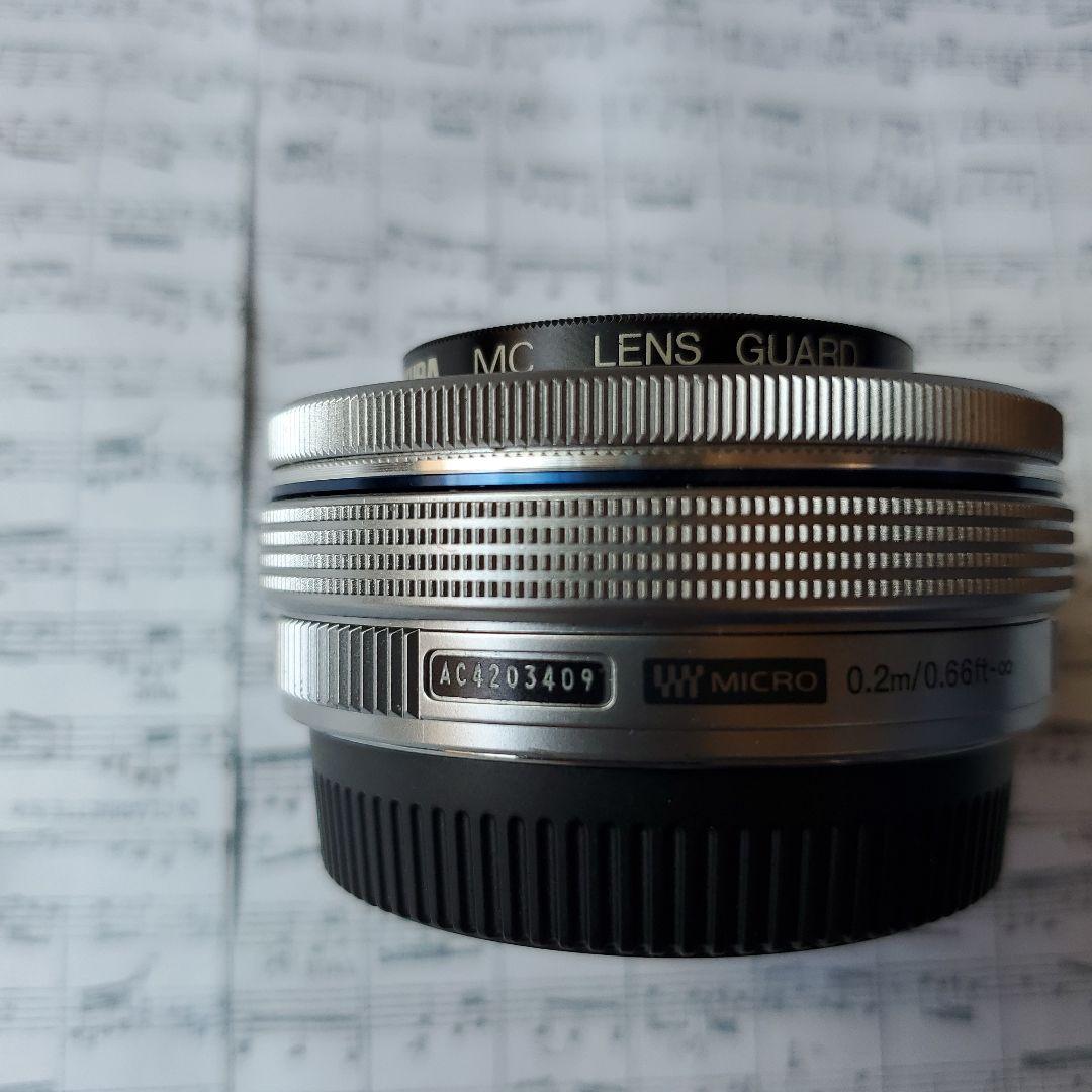 オリンパス　作動品 14-42mm パンケーキレンズ　フィルター付